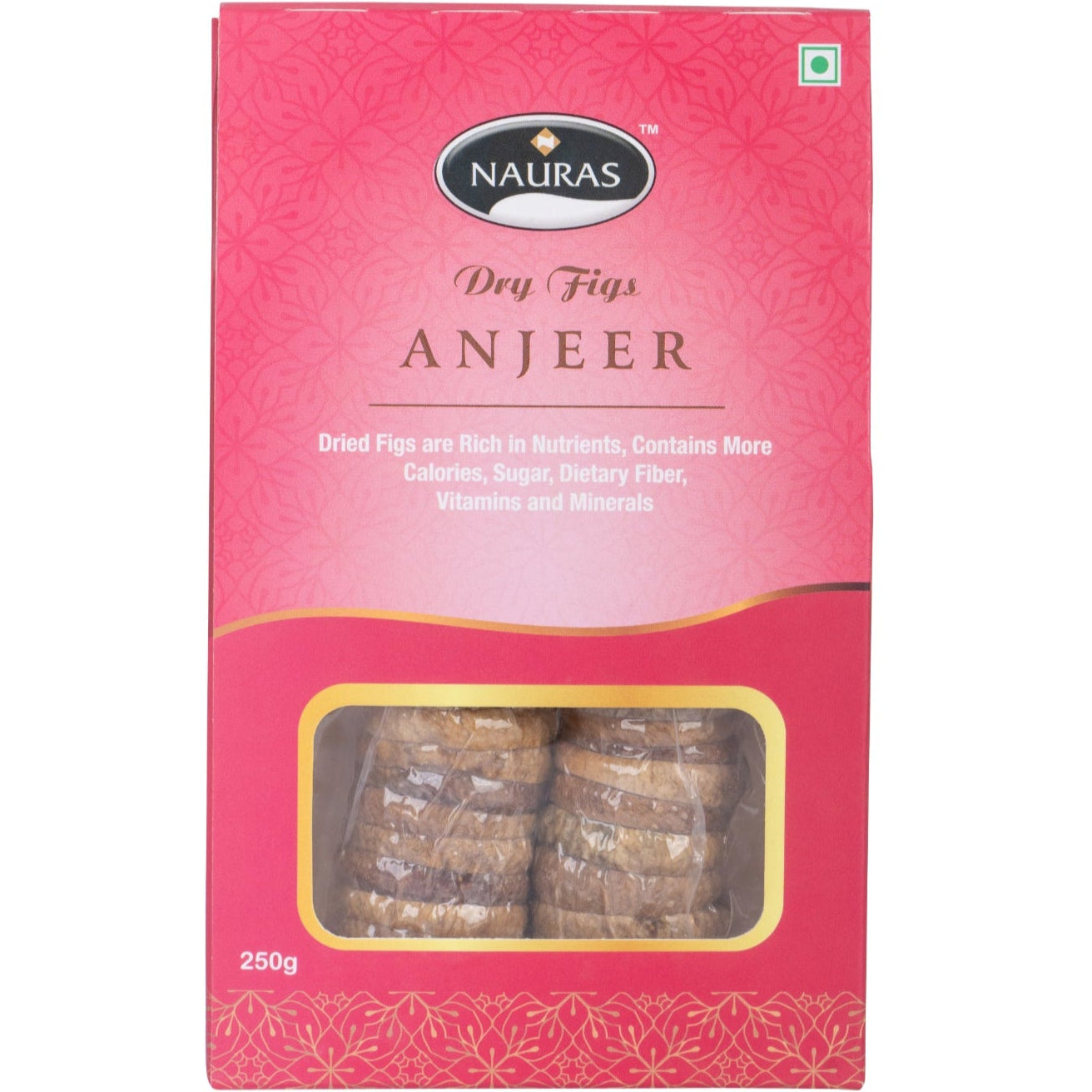 Nauras Anjeer – High-Fiber Dried Figs | 250 Grams