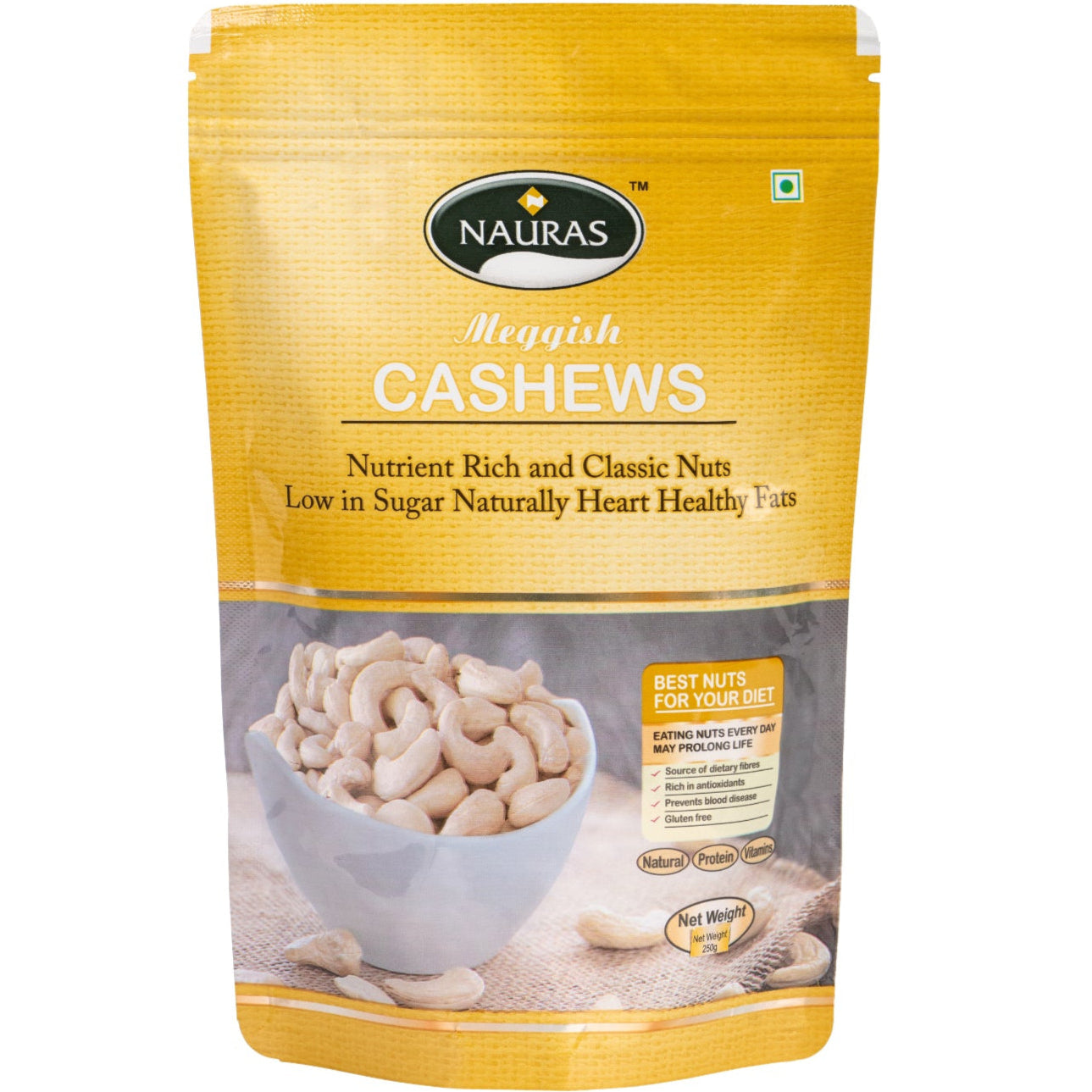 Nauras Meggish Cashew – Sweet & Savory Blend | 200 grams